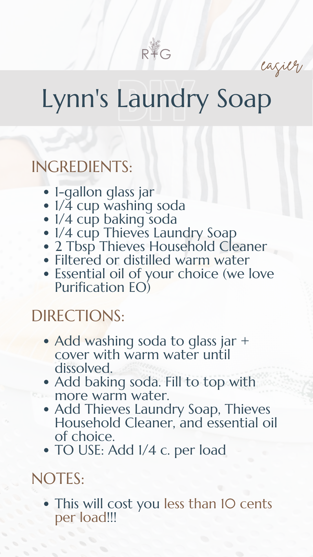 Nontoxic Laundry Soap Recipes – Root + Gather Community